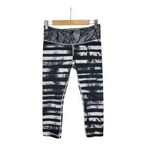 Lululemon Wunder Under Crop II Leggings Shady Palms 8